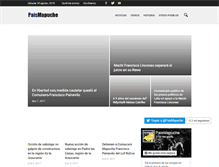 Tablet Screenshot of paismapuche.org